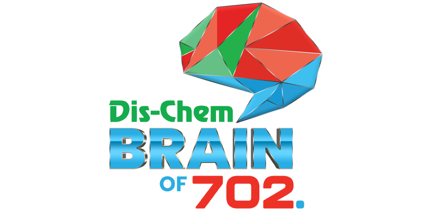 Dis-Chem Brain of 702 logo